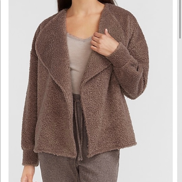 Cozy Sherpa Flyaway Jacket - Picture 1 of 4